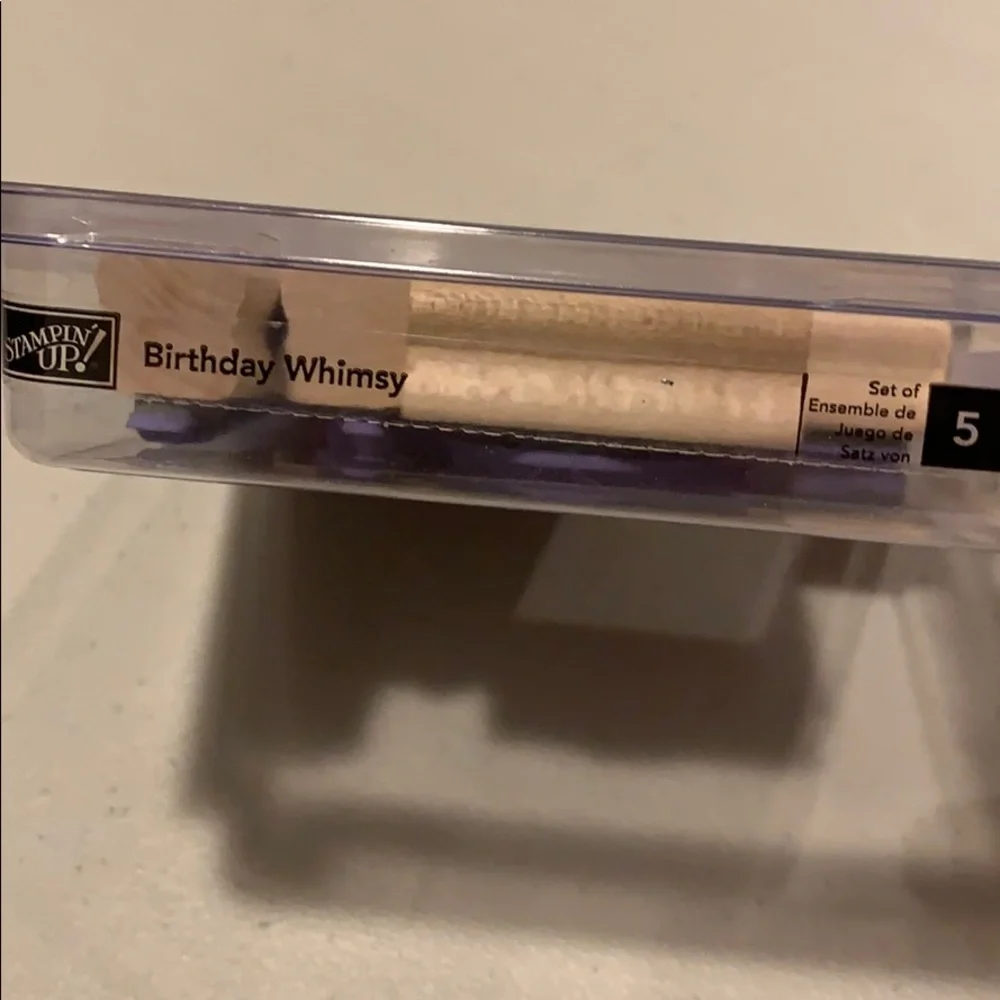 🎭 3/$25 - Stampin Up! Birthday Whimsy set of 6